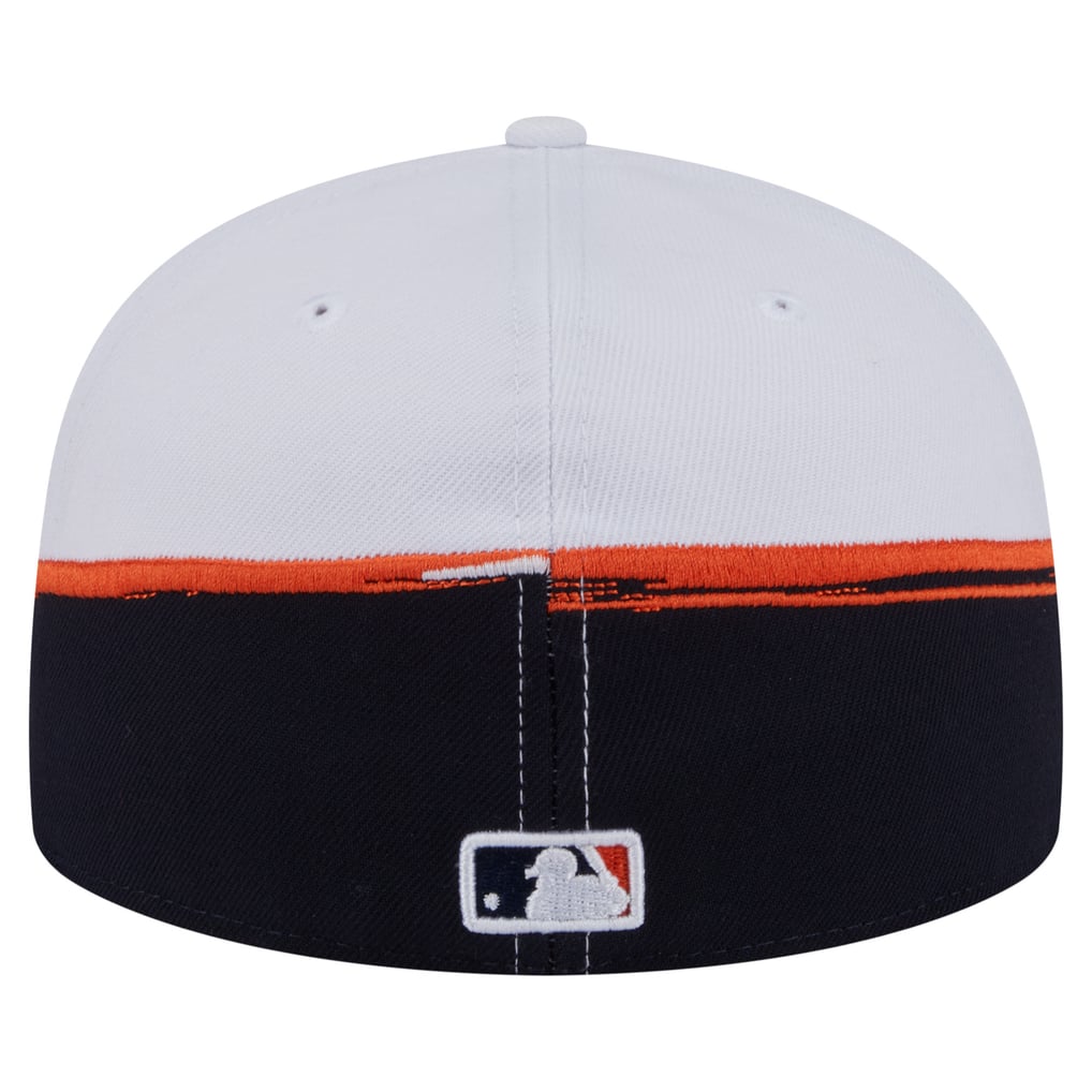  Houston Astros New Era Paint Stroke 59FIFTY Fitted Hat - Navy/White